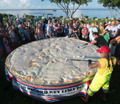 Florida Keys, Key lime pie, World Record Key Lime Pie, Key West, 200years old, Birthday, bicentennial, biggest key lime pie,  