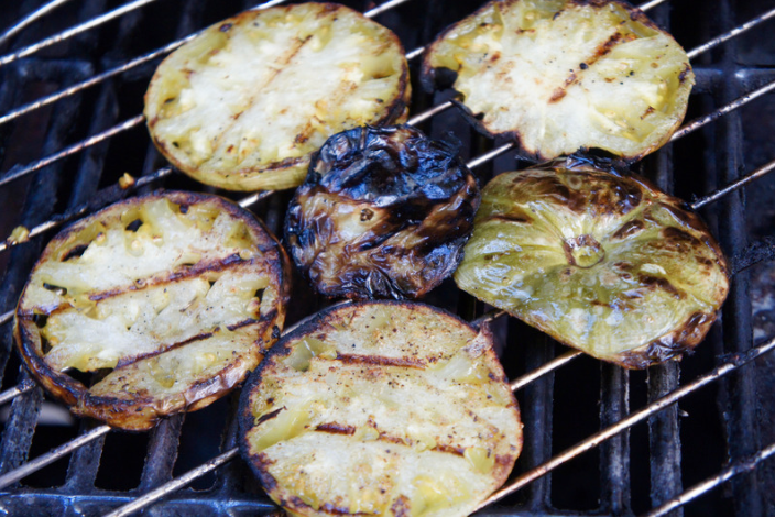 Grilled Green Tomatoes, southern cooking, food, lifestyle, green tomatoes, cooking with green tomatoes,